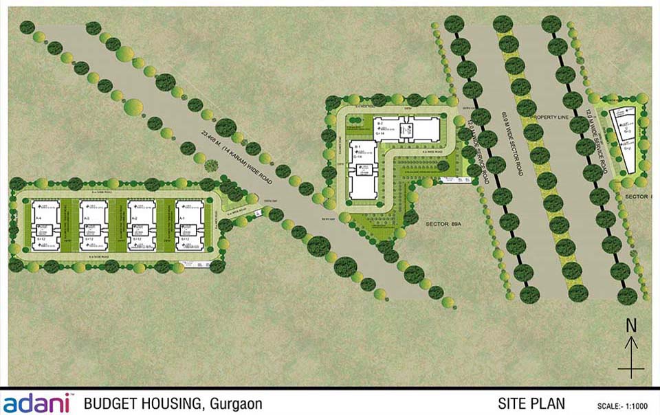 Adani Aangan sitemap