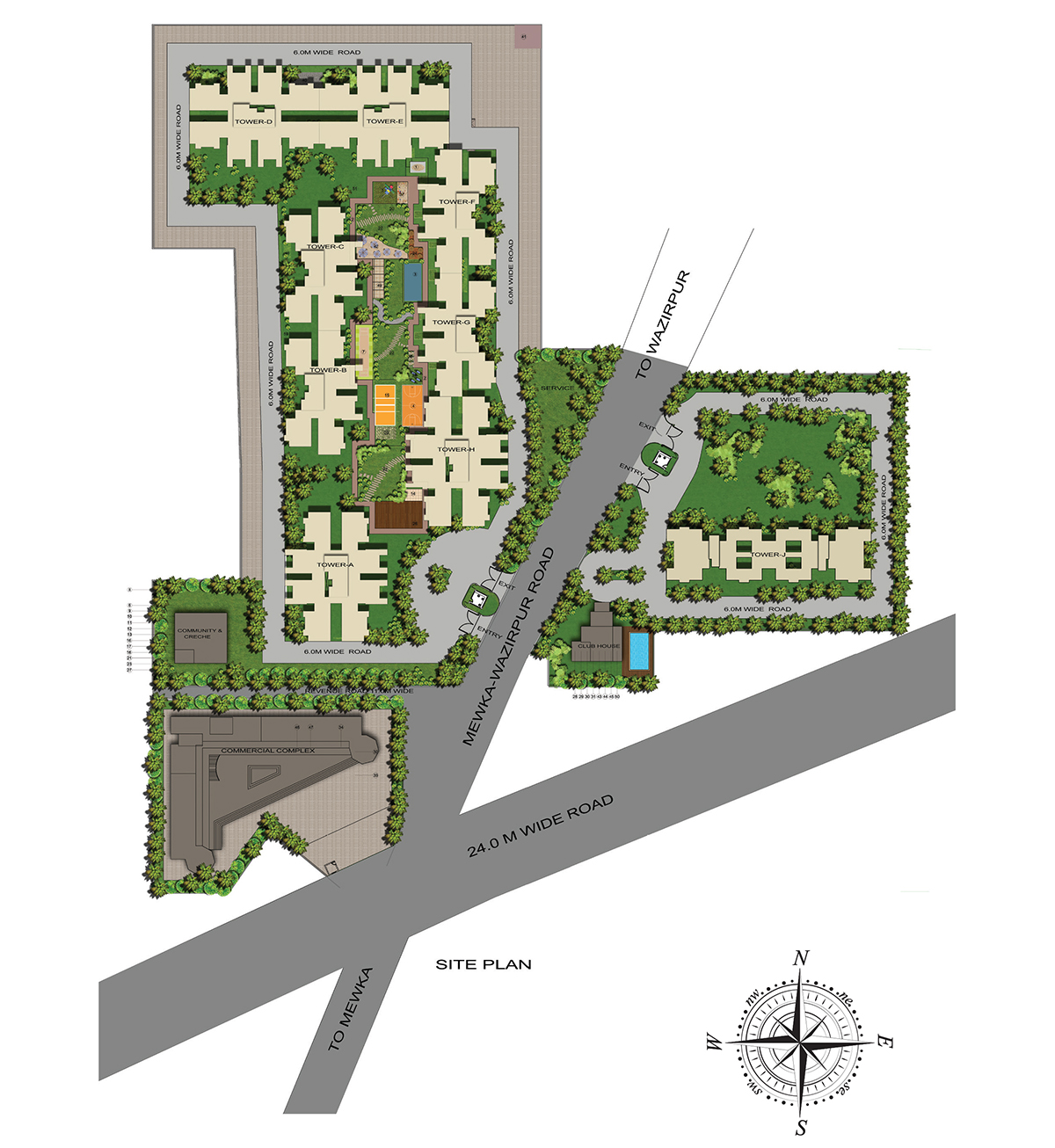 GLS Avenue 51 Siteplan