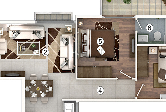 Floor Plan Pivotal Paradise