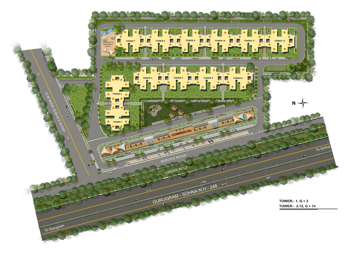 Master Plan Pyramid Urban Homes 3 Gurgaon