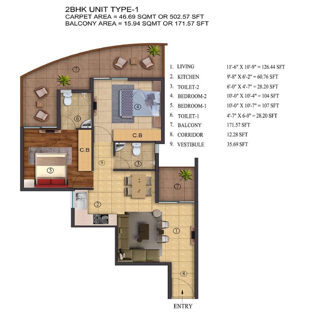 Floor Plan ROF Affordable Projects